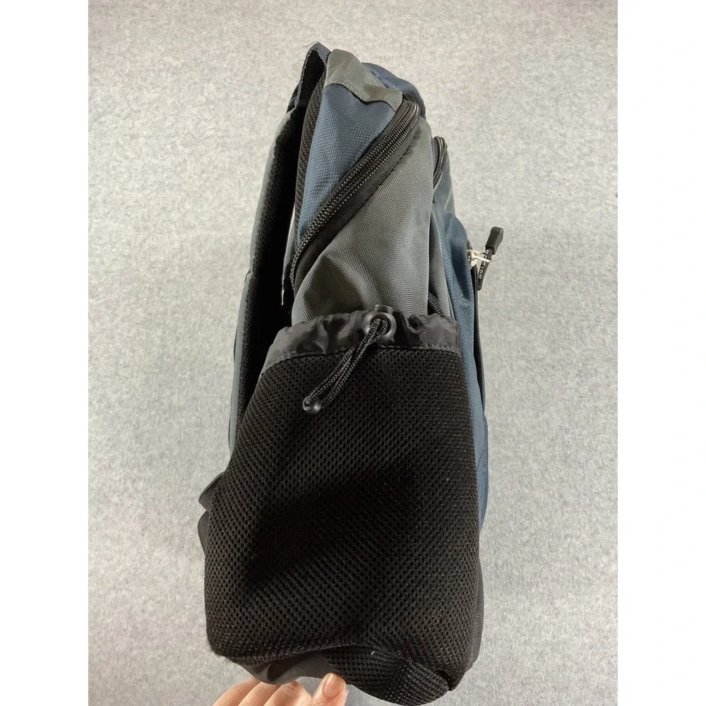 Targus Laptop Backpack Blue Grey Padded Tech Travel School Bag Multi-Pocket